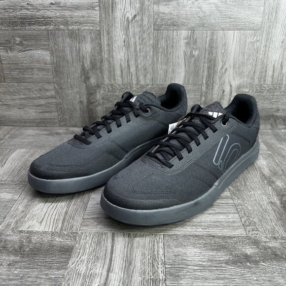 Five Ten Sleuth Men's size 10.5 Black Canvas Flat Shoes HQ2115 - Picture 3 of 7